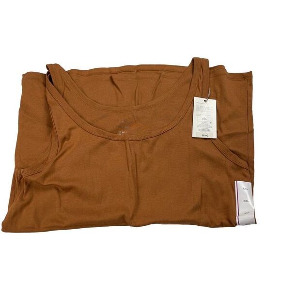 A New Day Brown Tank Top - Women’s XXL - Picture 1 of 2